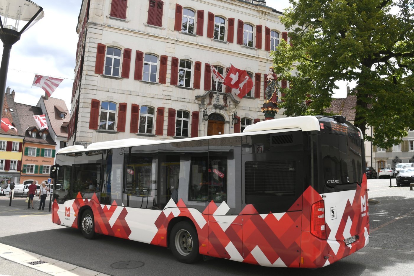 Les habitants du district de Delémont sont les champions cantonaux des déplacements en bus.