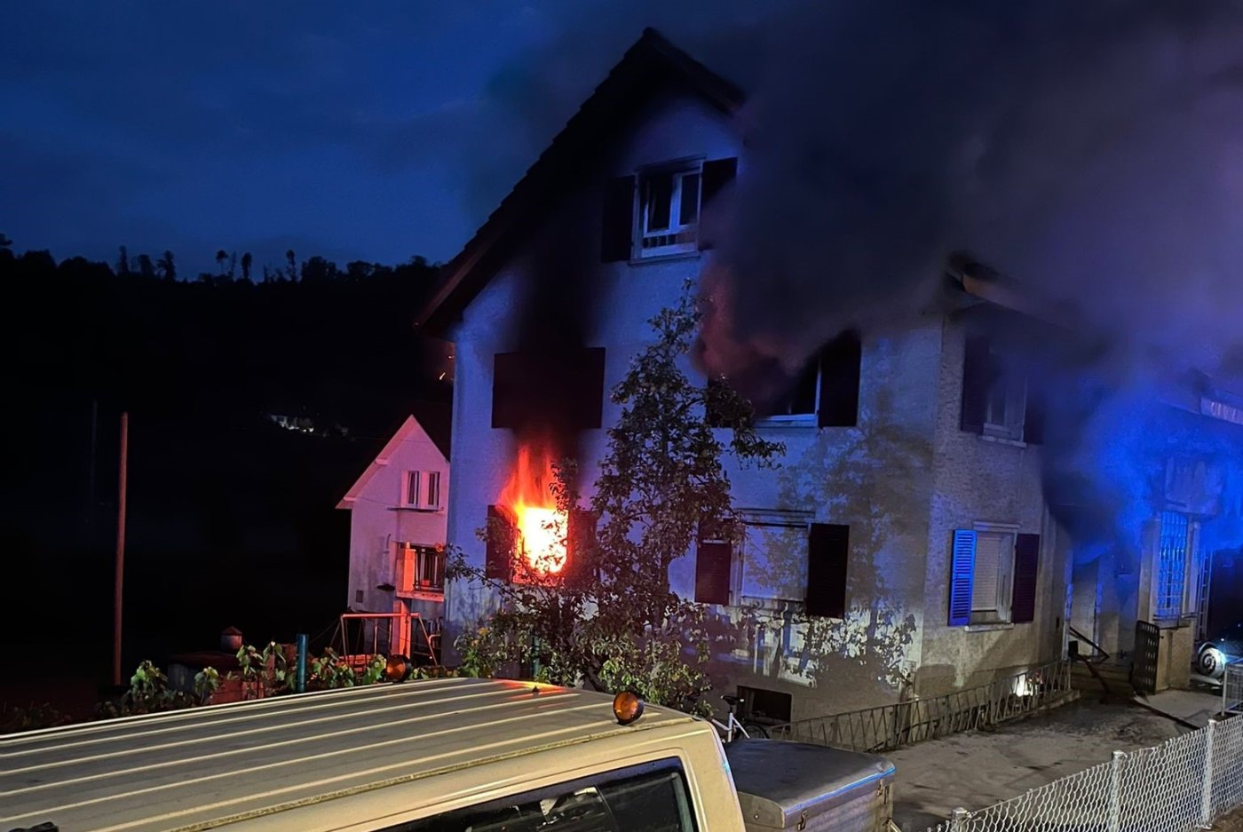 Un incendie s'est déclaré dans une maison d'habitation de Buix tôt lundi matin 2 septembre 2024.